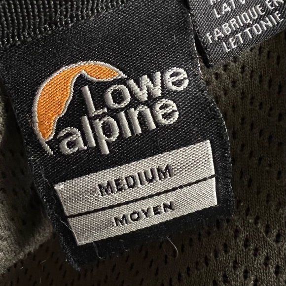 Lowe Alpine Women's Brown Quarter Zip Wool Blend Polartec Active Sweater Medium - Picture 5 of 14